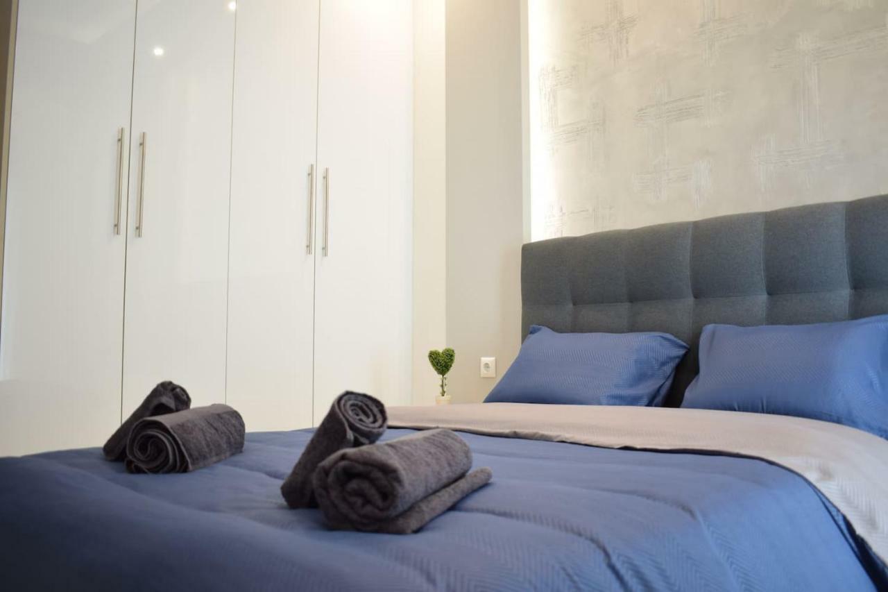 Central Luxury Apartment In Szaloniki Kültér fotó